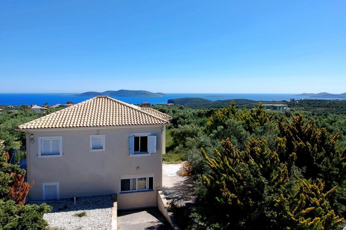 Villa Emma - Kamaria Home With Stunning Sea Views Bagian luar foto
