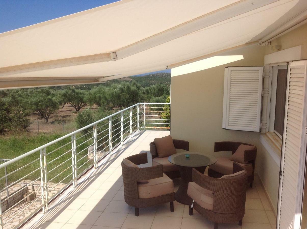 Villa Emma - Kamaria Home With Stunning Sea Views Bagian luar foto