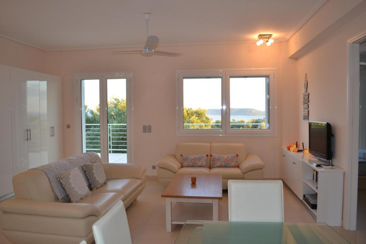 Villa Emma - Kamaria Home With Stunning Sea Views Bagian luar foto