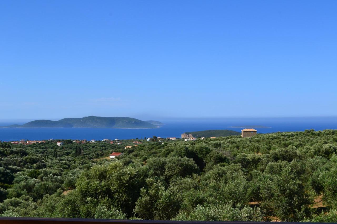 Villa Emma - Kamaria Home With Stunning Sea Views Bagian luar foto